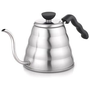 Hario V60 "Buono" Gooseneck Drip Kettle, 1200ml, Silver.